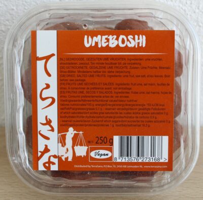 Umeboshi fruit